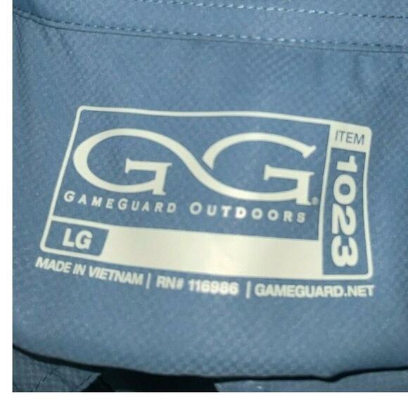 Game Guard Johnson Jaguars Shirt Men's Large Outdoor Vented Pockets Buttons Tops - Picture 11 of 12